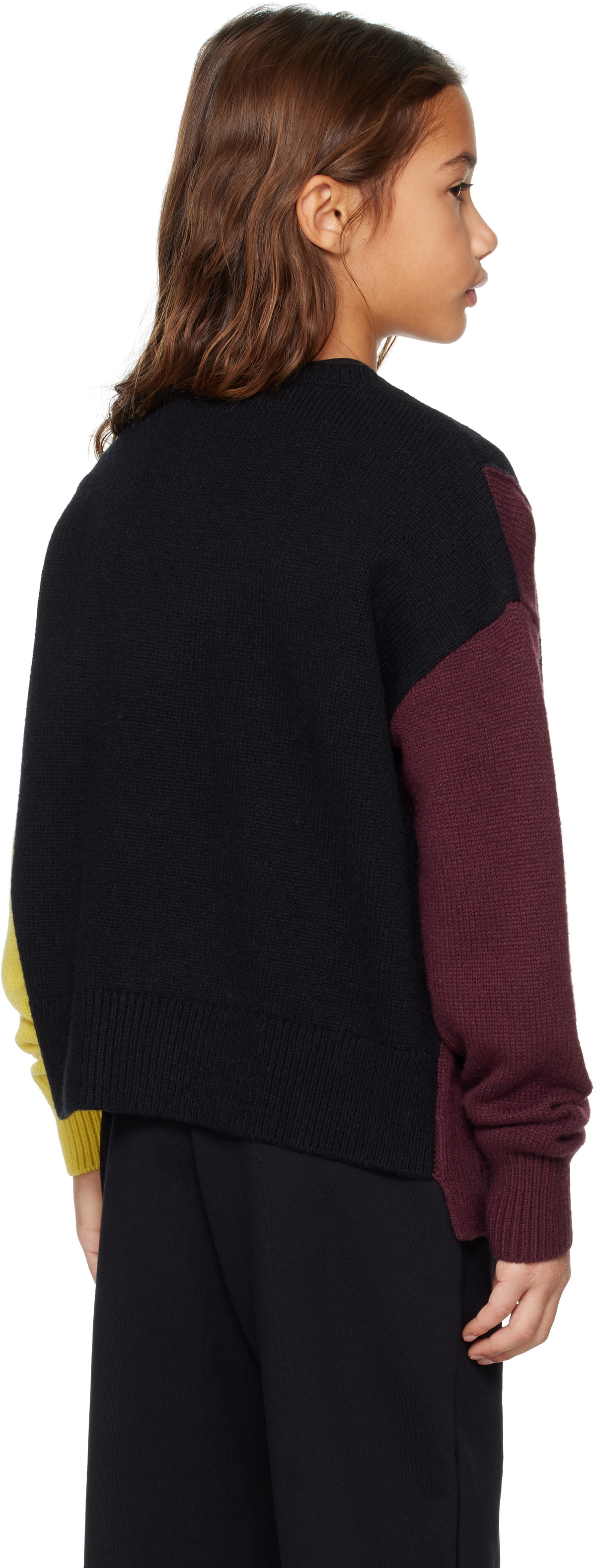 Marni Kids Multicolor Colorblocked Sweater