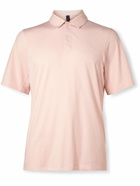 Lululemon - Logo-Appliquéd Stretch Recycled-Piqué Golf Polo Shirt - Pink