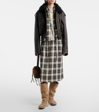 Acne Studios Suede knee-high boots