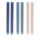 The Conran Shop Candles - Set of 6 in Blues 