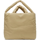 Kassl Editions Beige Large Trench Bag