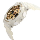 Casio G-Shock Perpetual Quartz Analog-Digital Gold Dial Ladies Watch GMA-S120SG-7A