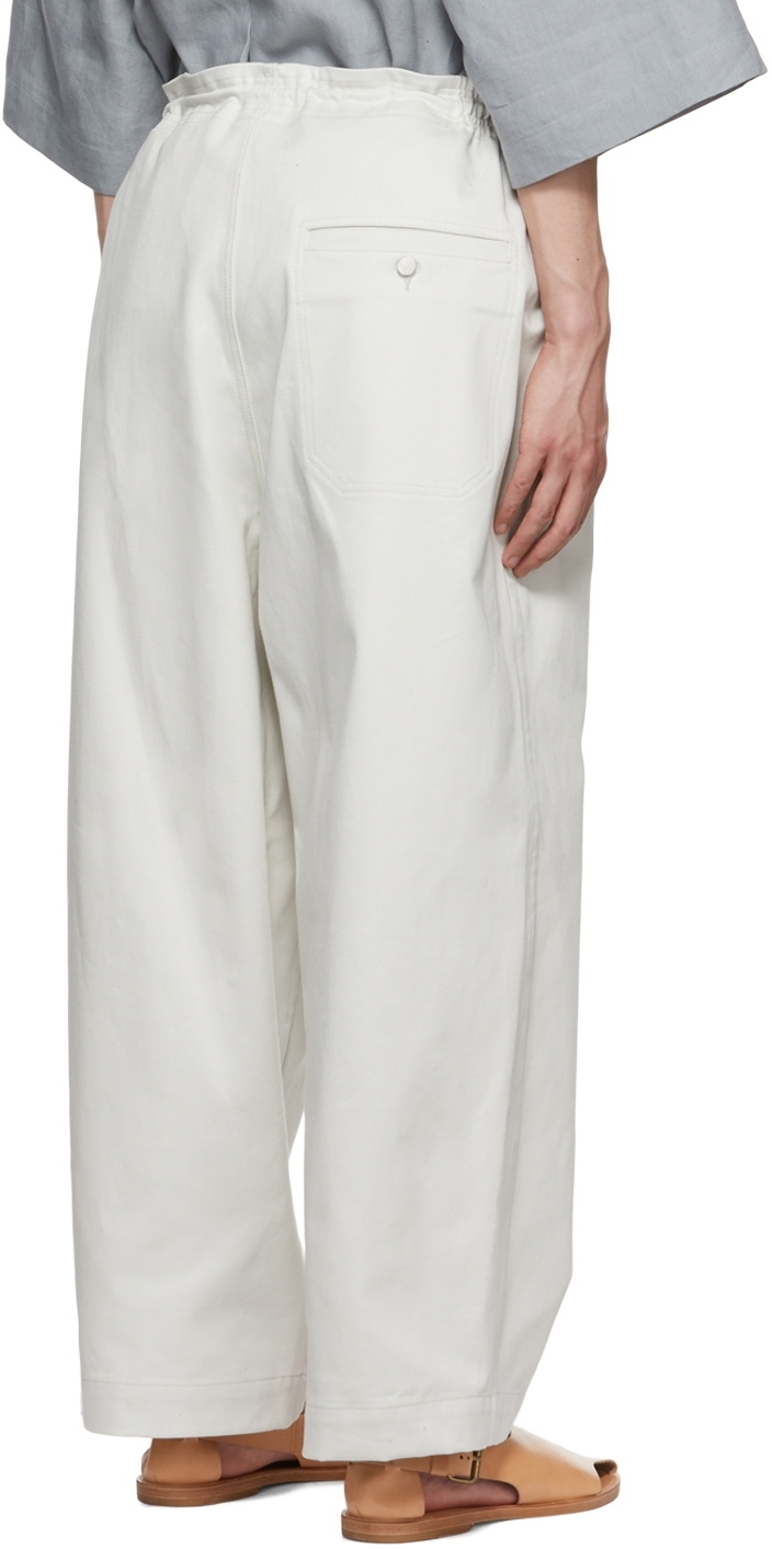 Hed Mayner Off-White Judo Trousers Hed Mayner