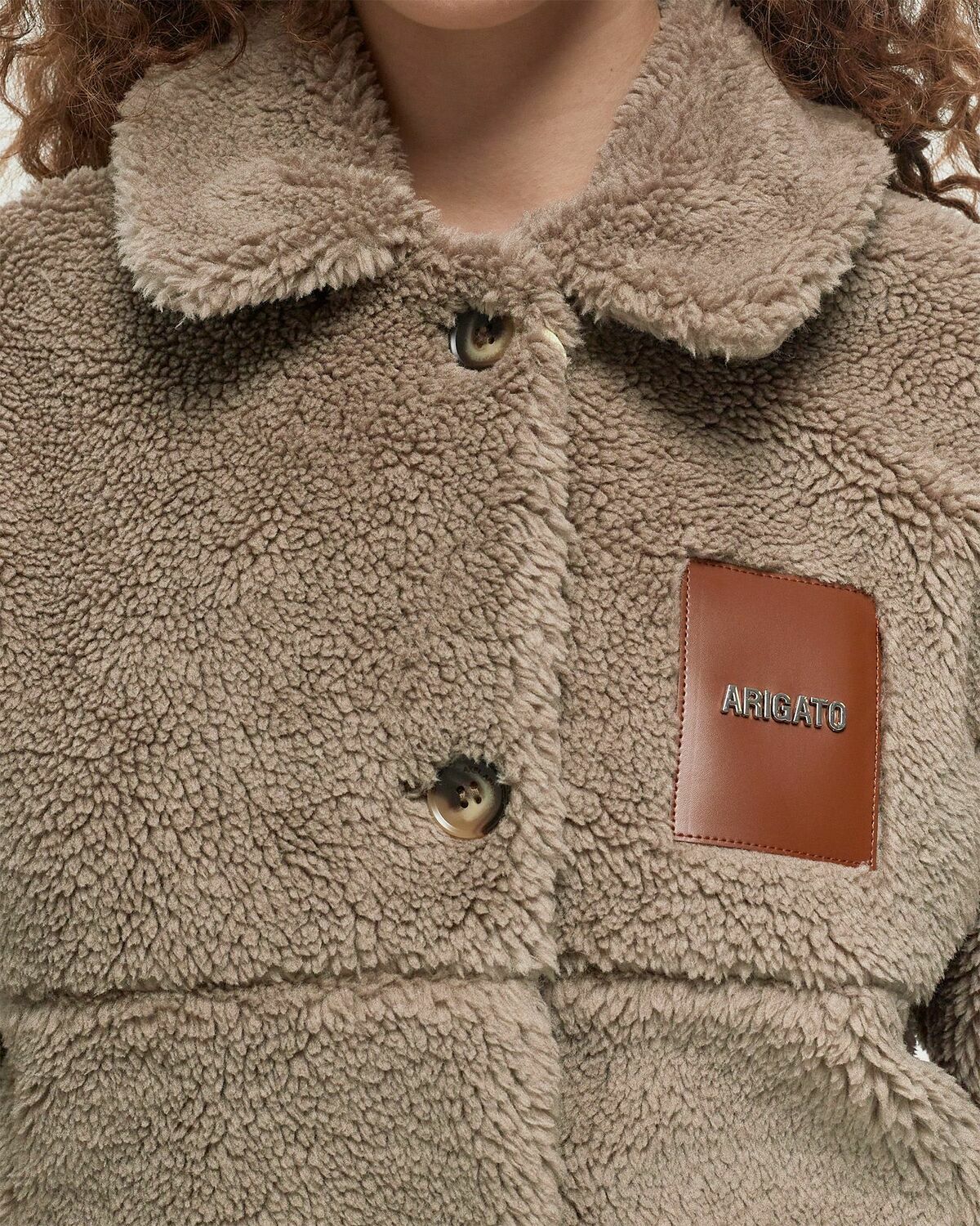 Axel Arigato Ava Jacket Grey Fleece Jackets