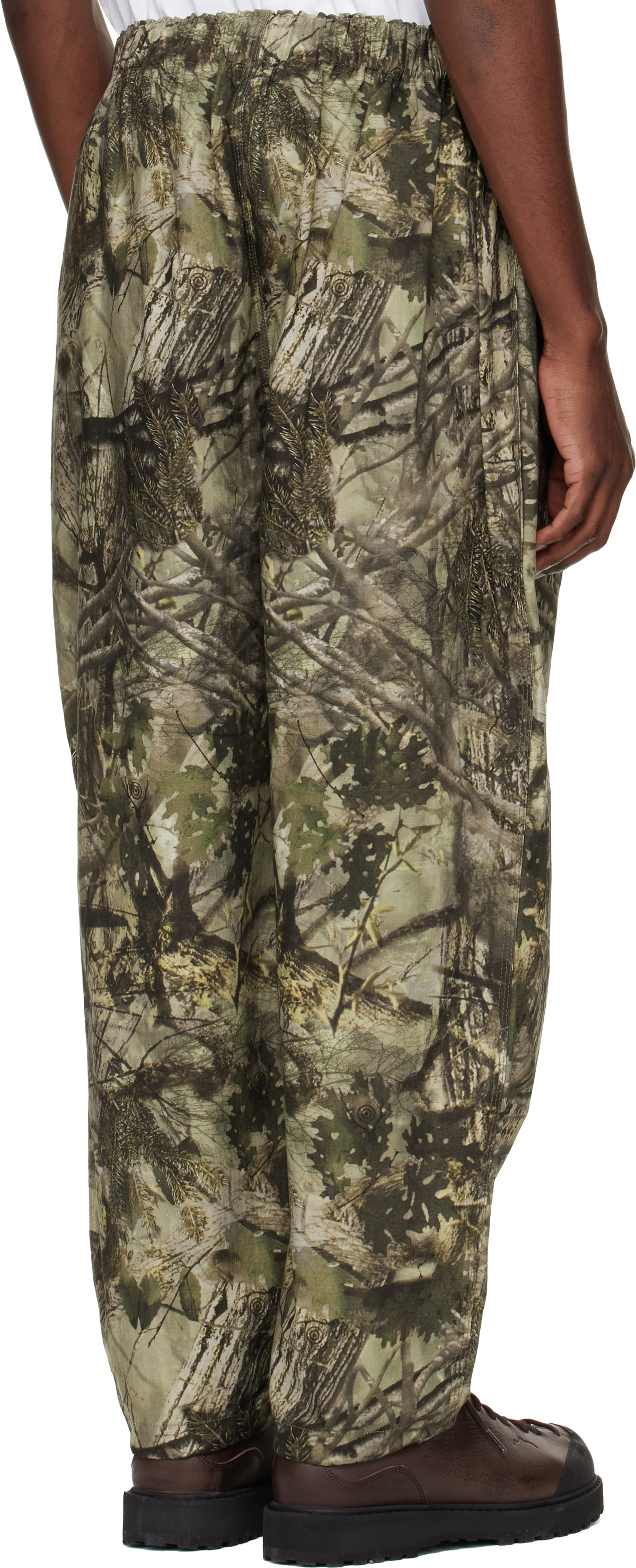 South2 West8 Khaki Belted C.S. Trousers