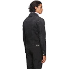 1017 ALYX 9SM Black Denim Collection Stitching Jacket