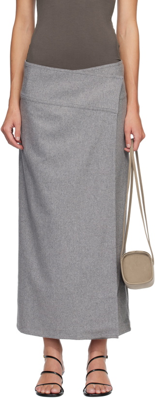 Photo: Belle Anna Gray Scene Midi Skirt