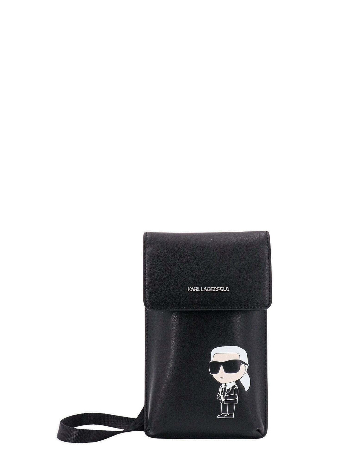 Karl Lagerfeld Shoulder Bag Black Womens Karl Lagerfeld