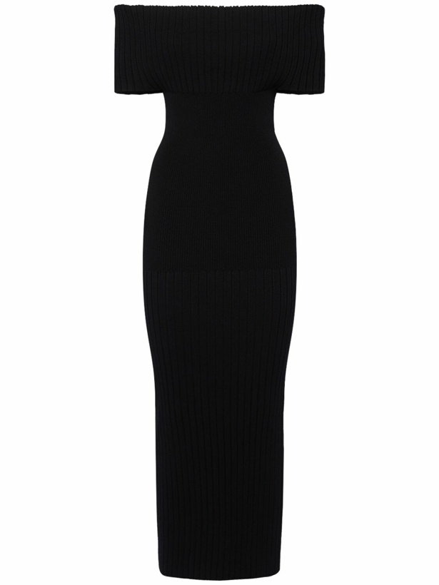 Photo: SPORTMAX Feritos Stretch Viscose Midi Dress