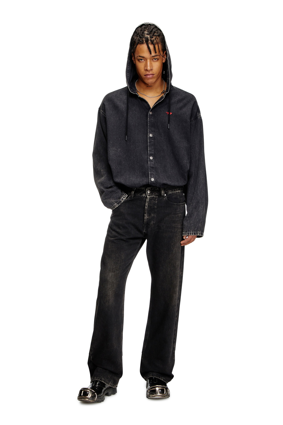 DIESEL Relaxed Jeans 1980 D-Eeper Diesel: Blue Relaxed Jeans 1980 