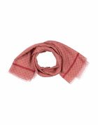 Trussardi Womens Scarf Brick