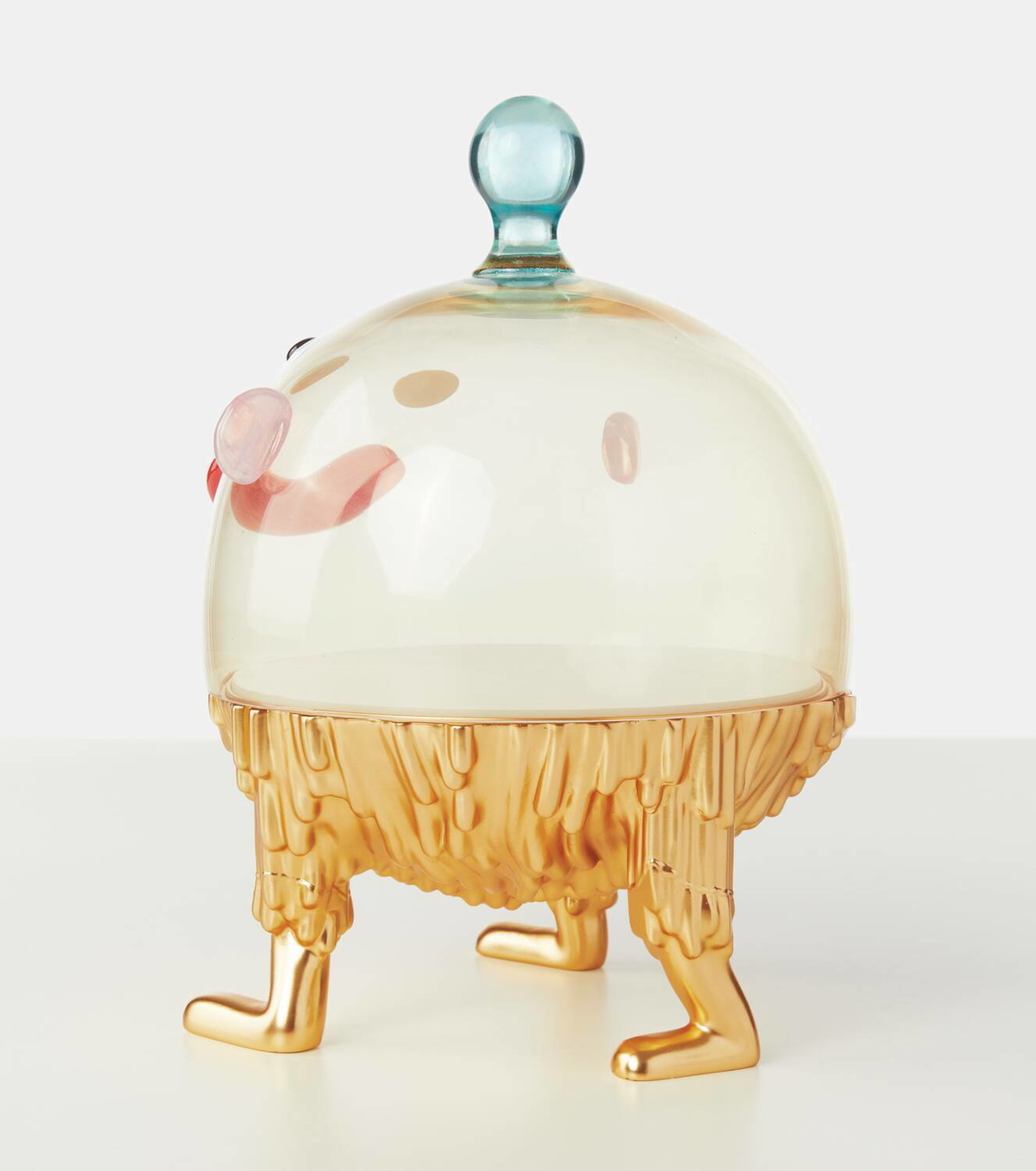 L'Objet Haas Fox Small cake stand and dome