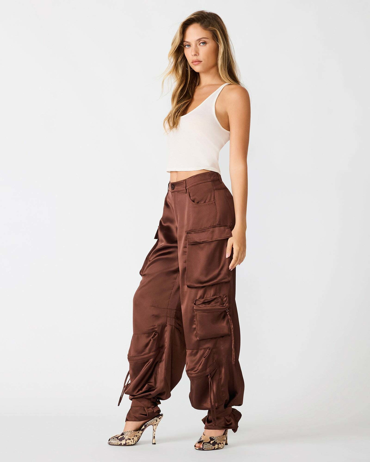 Steve Madden Duo Pants in Chocolate