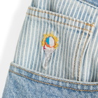 END. x ICECREAM Running Dog Double Scoop Denim Pant in Heavy Wash Blue