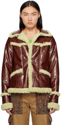 Anna Sui SSENSE Exclusive Brown Runway Jacket