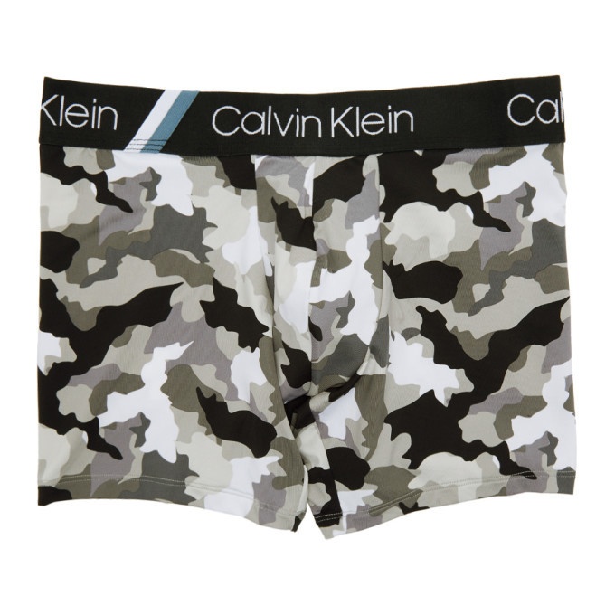 Photo: Calvin Klein Underwear Black Limited Edition Expanded Camo Micro Boxer Briefs
