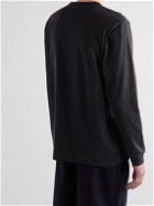 Comme des Garçons HOMME - Logo-Print Cotton-Jersey T-Shirt - Black