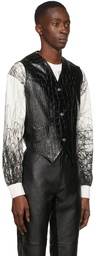 Han Kjobenhavn Black Croc Vest