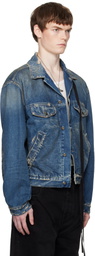 Ann Demeulemeester Blue Raf 5-Pockets Standard Denim Jacket