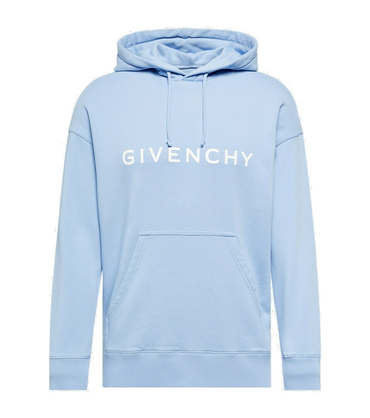 Givenchy Archetype logo cotton jersey hoodie Givenchy