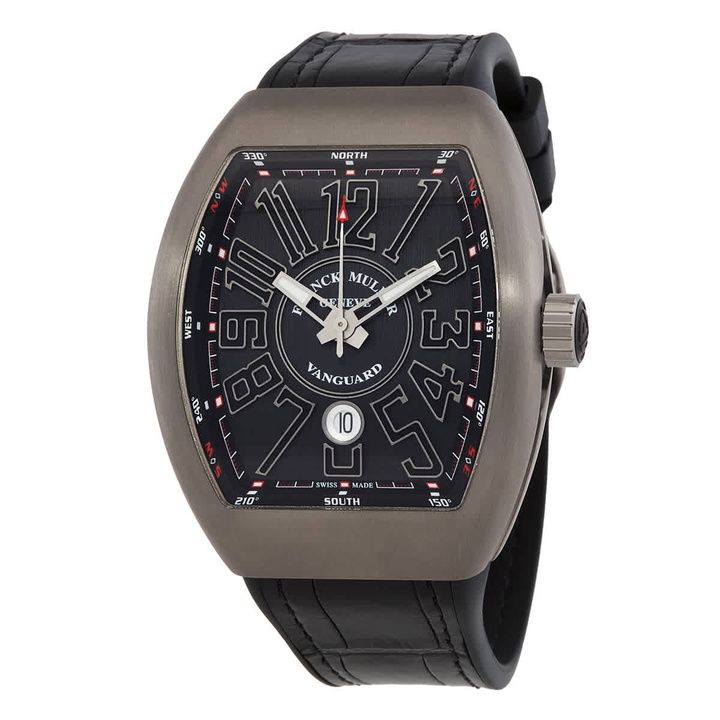 Photo: Franck Muller Vanguard Automatic Black Dial Mens Watch 45SCTTBRNRBLKWH