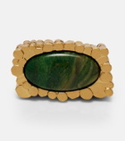 Zimmermann Wisp 16kt gold-plated embellished ring