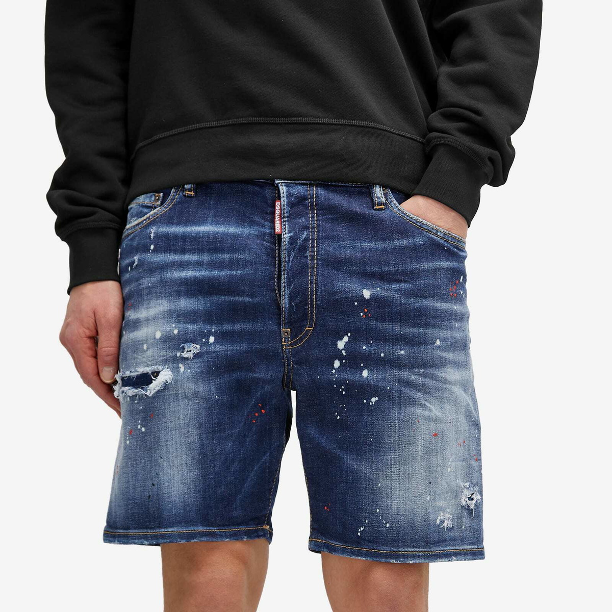 Dsquared2 Men's Marine Shorts in Navy Blue