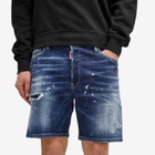 Dsquared2 Men's Marine Shorts in Navy Blue