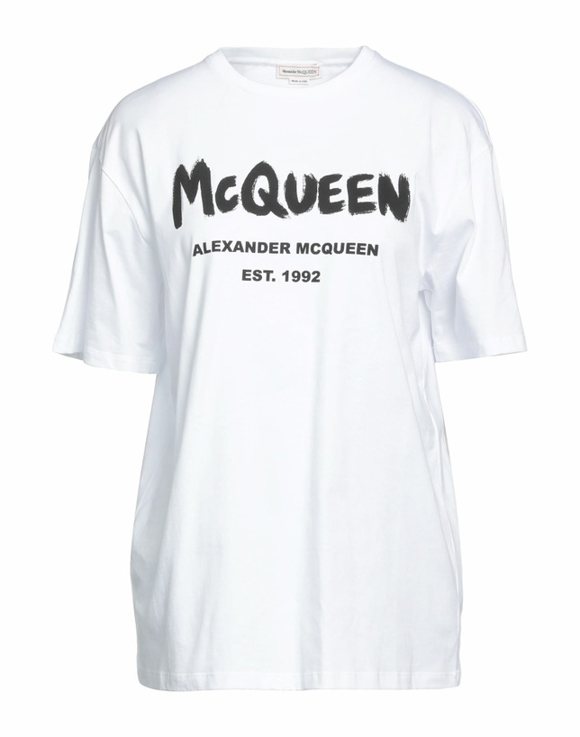 Photo: Mcqueen Womens T-shirt in Off white