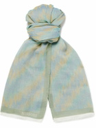 Missoni - Fringed Cotton-Jacquard Scarf