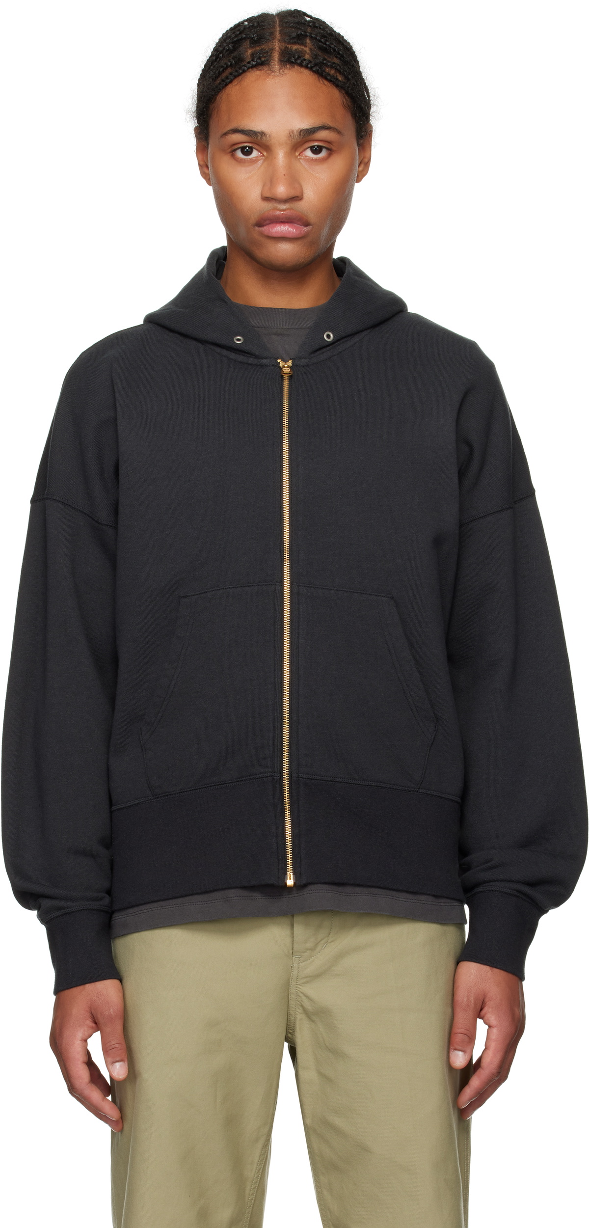 visvim Black Court Hoodie Visvim