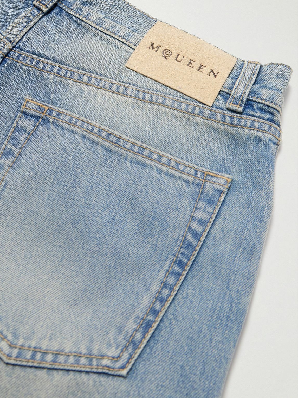 McQueen - Francis Straight-Leg Jeans - Blue