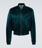 Tom Ford Satin bomber jacket