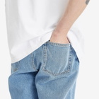 Róhe Men's Straight Leg Jeans in Denim Blue