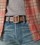RRL New Burling leather belt