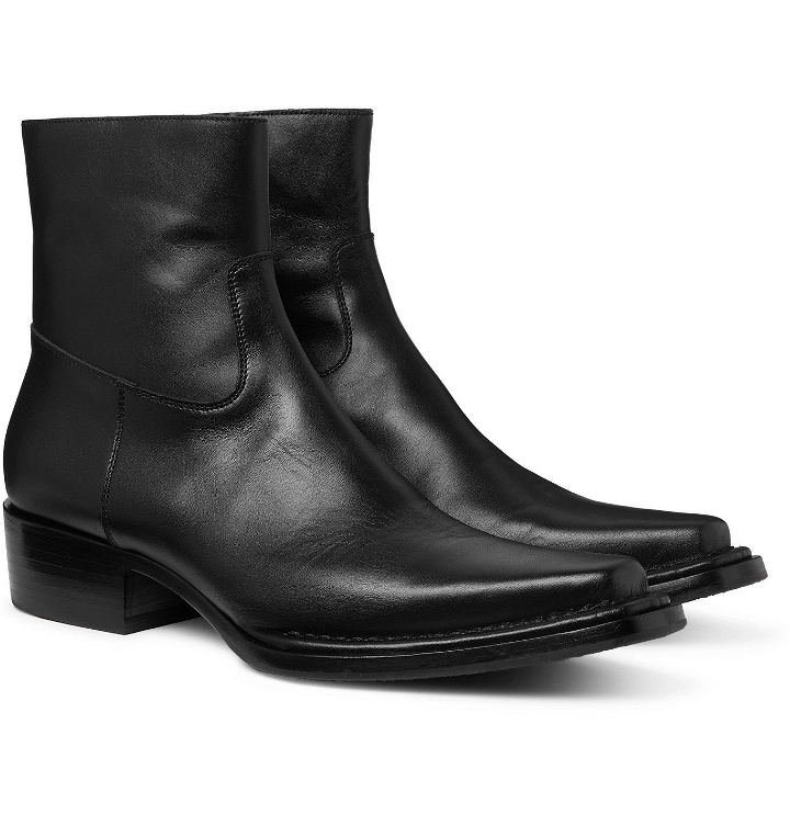 Photo: Acne Studios - Bruno Leather Boots - Black