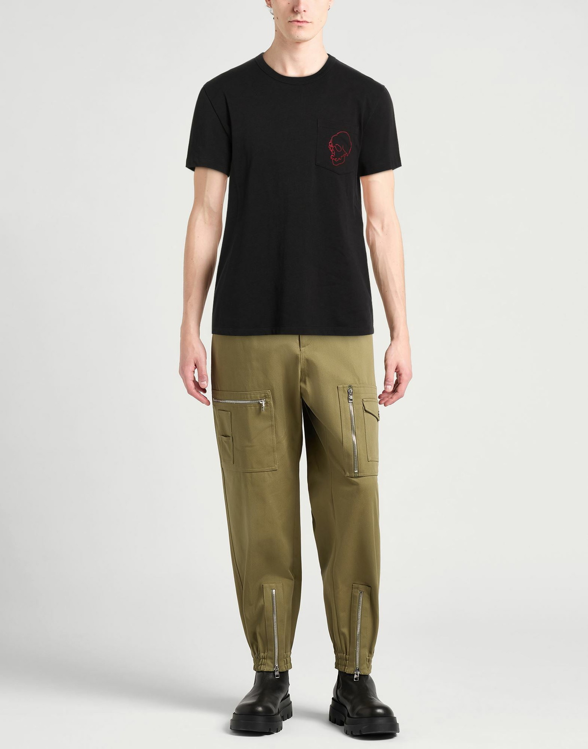 Mcqueen Mens T-shirt in Black