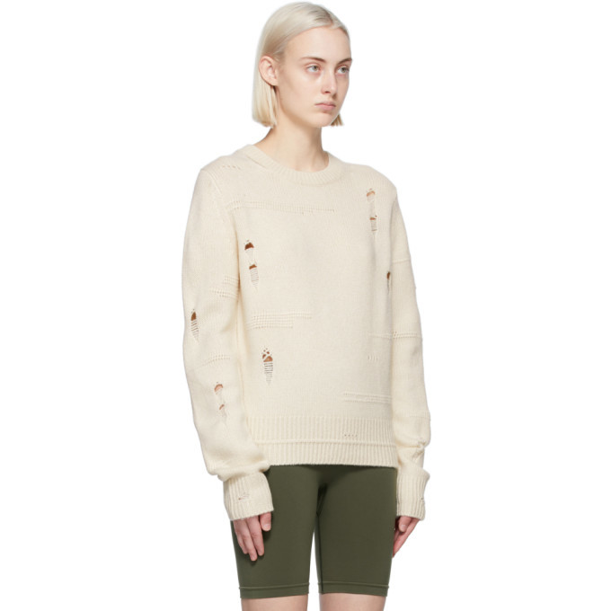 Helmut lang shop white sweater