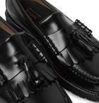 G.H. Bass & Co. - Weejuns 90s Layton II Kiltie Polished-Leather Tasselled Loafers - Black