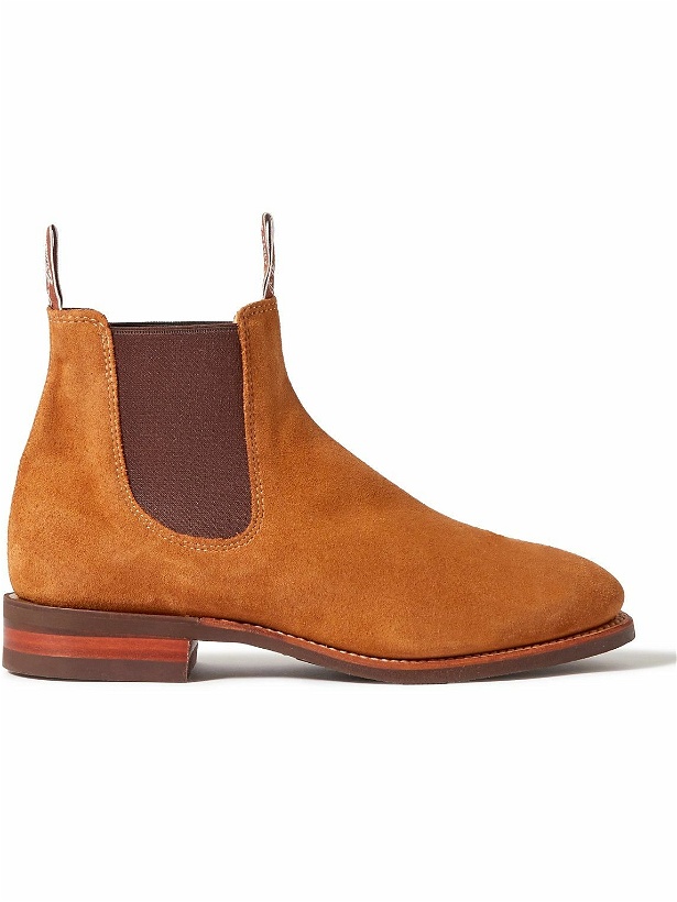 Photo: R.M.Williams - Comfort Craftsman Suede Chelsea Boots - Brown