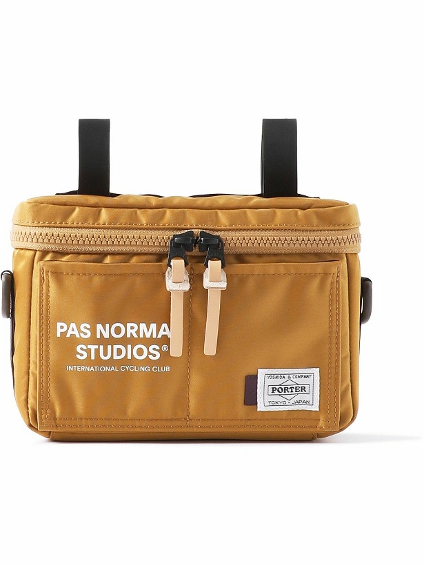 Photo: Pas Normal Studios - Porter-Yoshida & Co Logo-Print Shell Cycling Frame Bag