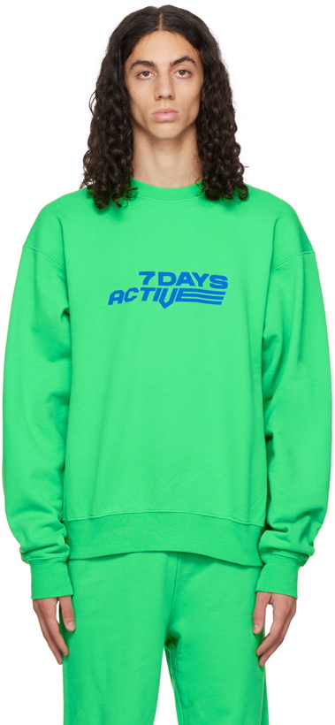 Photo: 7 DAYS Active Green Monday Sweatshirt