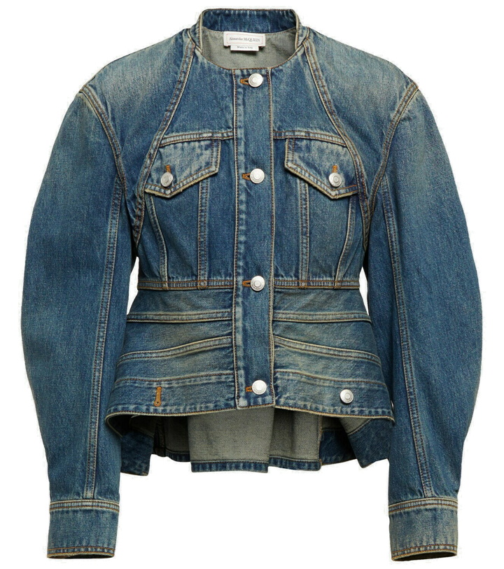 Photo: Alexander McQueen - Denim jacket