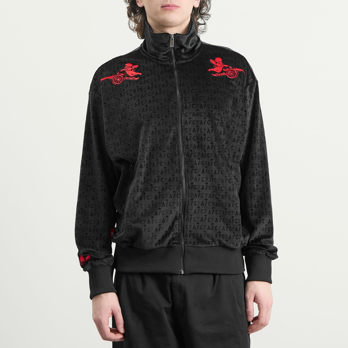 Adidas Men's x Places+Faces x Arsenal FC Track Top in Black