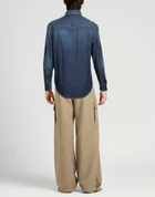 Dondup Mens Denim shirt in Blue