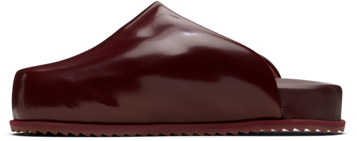 YUME YUME Burgundy Truck Slide Loafers