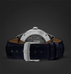 Baume & Mercier - Clifton Baumatic 10549 Automatic 42mm Stainless Steel and Alligator Watch, Ref. No. M0A10549 - White