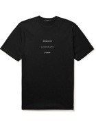 HAYDENSHAPES - Arsham Stampd Printed Cotton-Jersey T-Shirt - Black