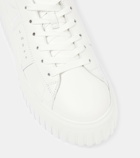 Hogan H-Stripes leather platform sneakers