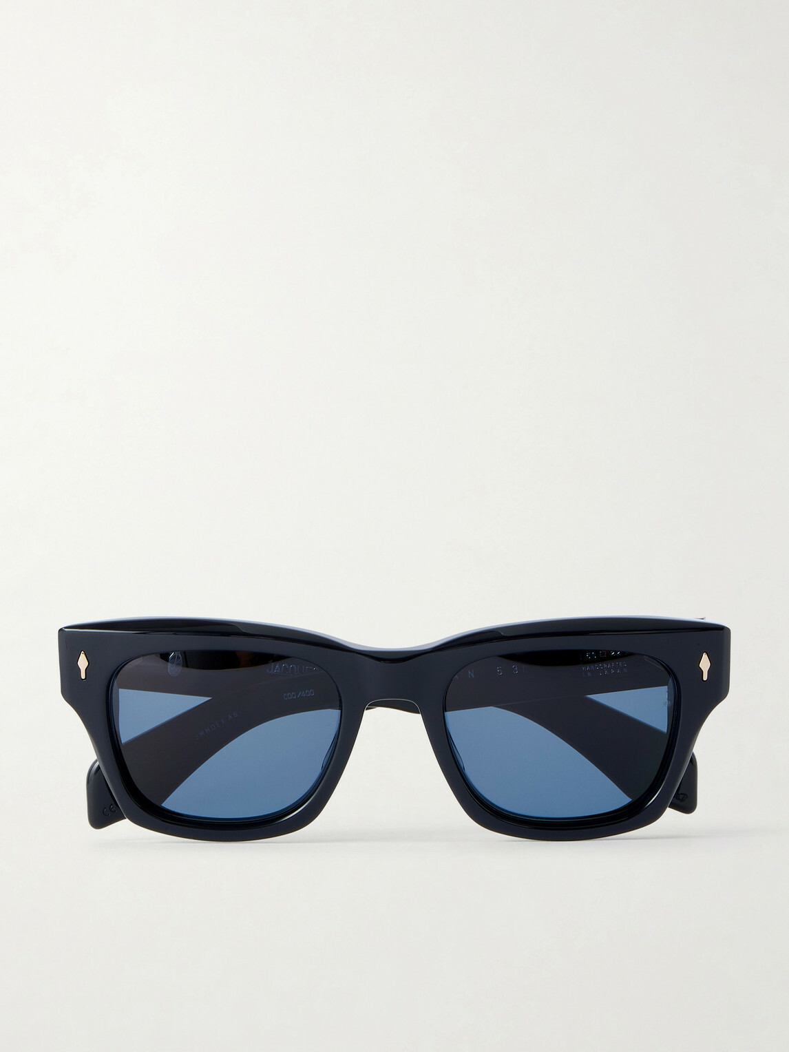 Jacques Marie Mage - Dealan 53 Square-Frame Acetate Sunglasses - Black